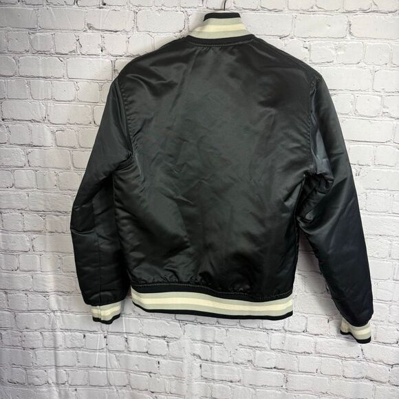 Vintage Starter Los Angeles Kings Varsity Jacket Satin Quilted Size Small - Picture 7 of 11